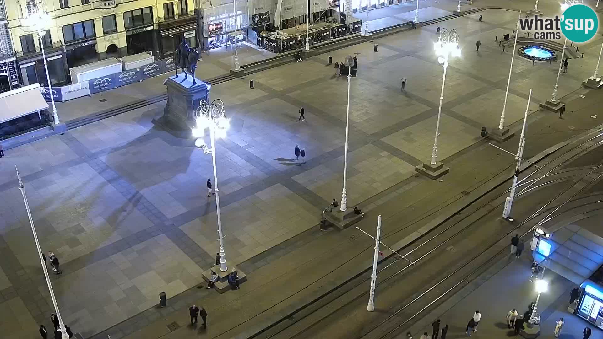 Ban Jelačić live cam Zagreb – Hotel Dubrovnik