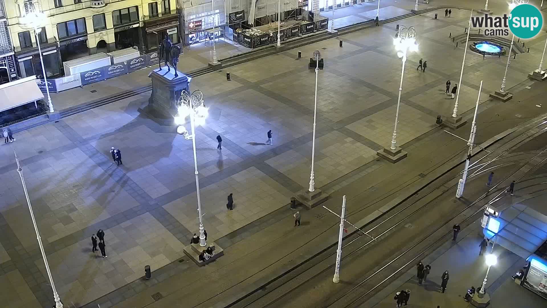 Ban Jelačić live cam Zagreb – Hotel Dubrovnik