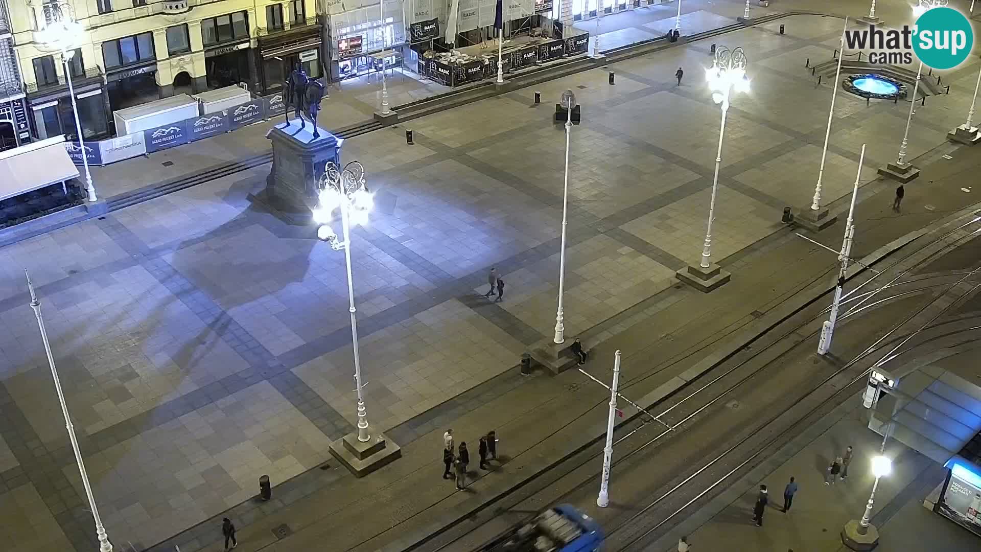 Plaza Ban Jelačić camera en vivo Zagreb – Hotel Dubrovnik