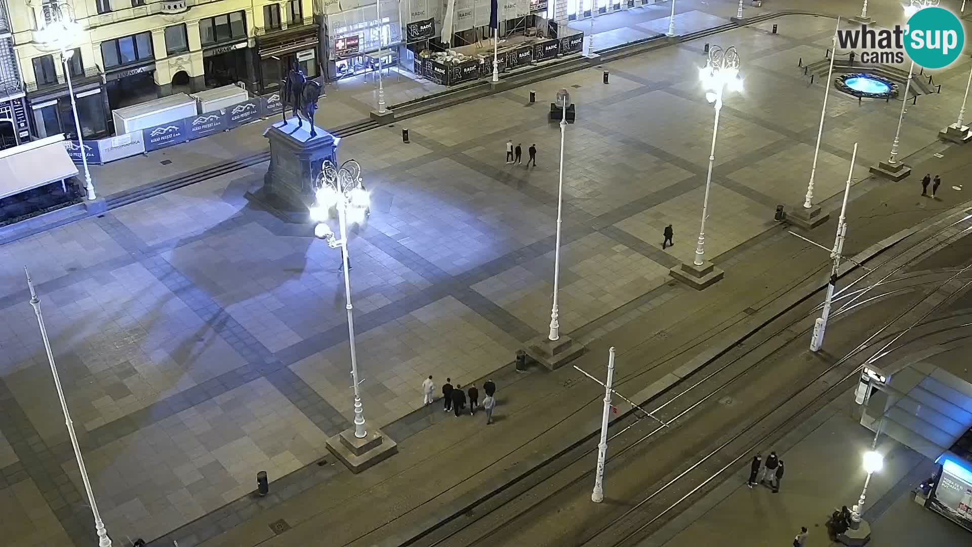 Ban Jelačić Platz  Live webcam Zagreb – Hotel Dubrovnik