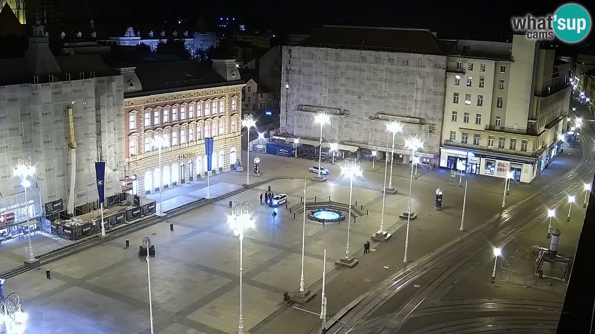 Plaza Ban Jelačić camera en vivo Zagreb – Hotel Dubrovnik