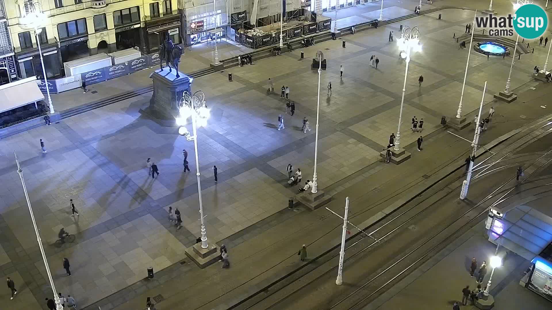 Piazza Ban Jelačić livecam Zagreb – Hotel Dubrovnik