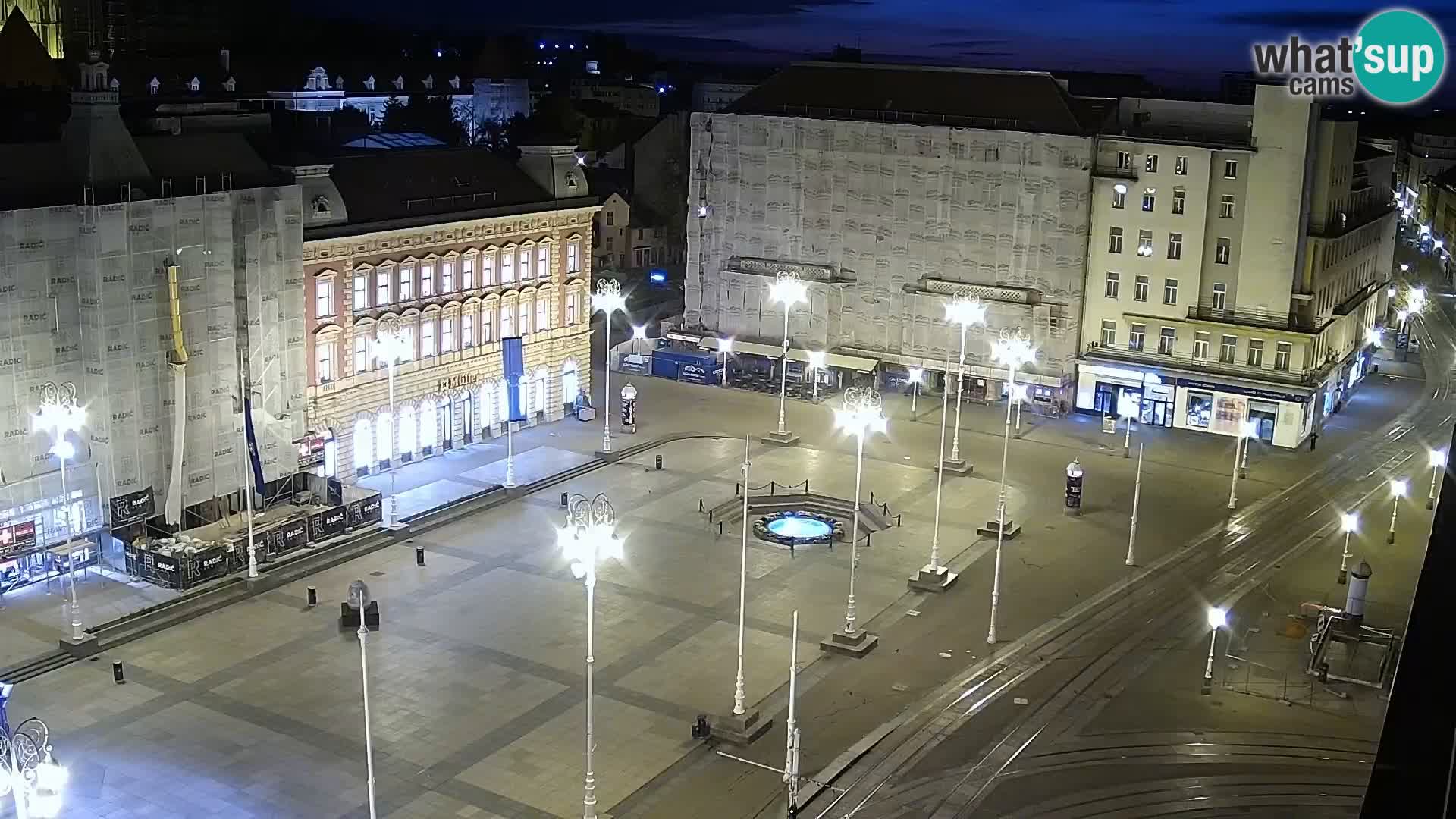 Ban Jelačić live cam Zagreb – Hotel Dubrovnik