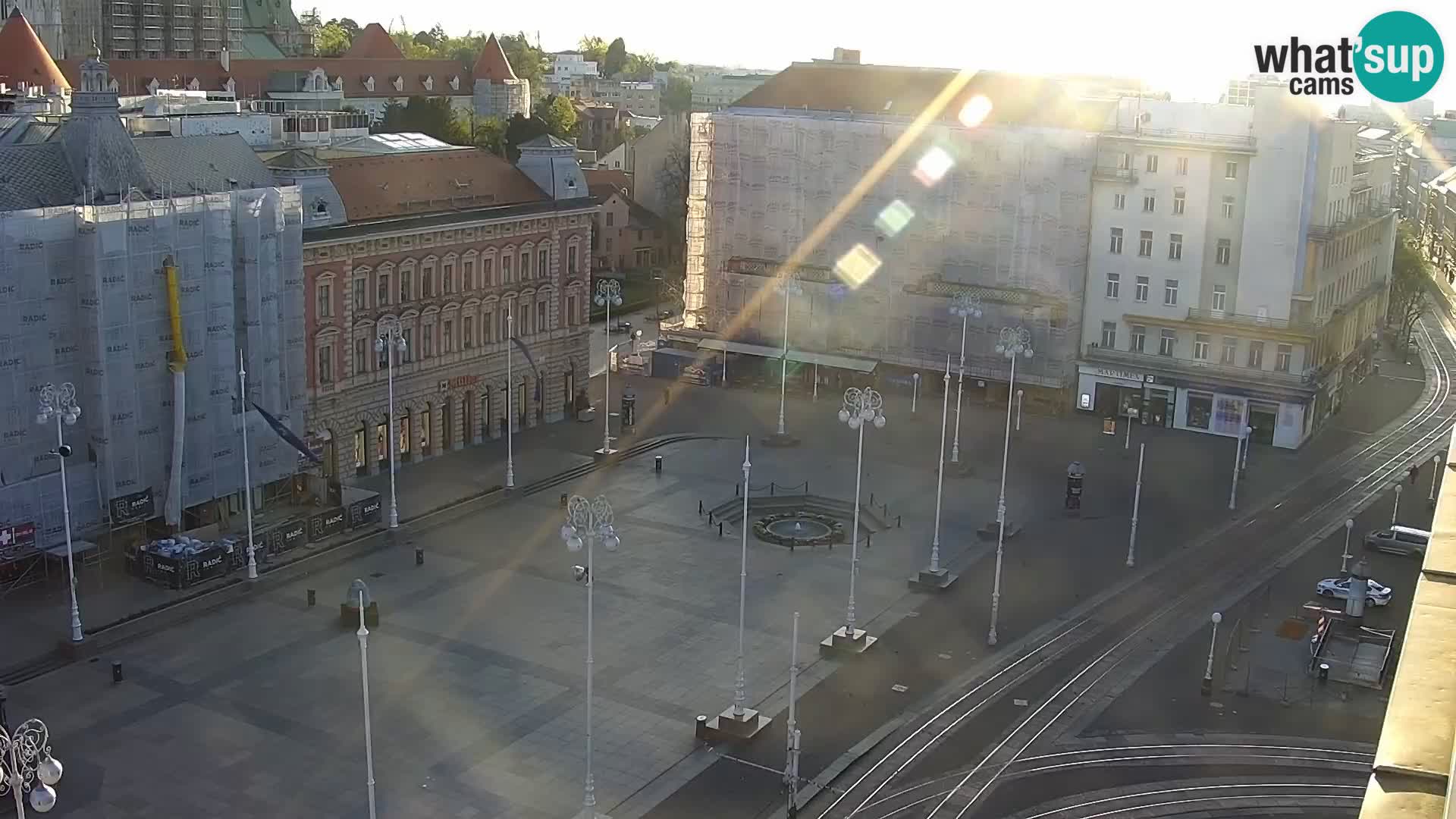 Ban Jelačić live cam Zagreb – Hotel Dubrovnik