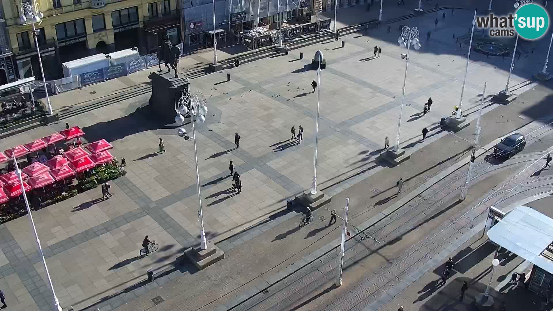 LIVE Webcam Zagreb Hotel Dubrovnik | Ban Jelačić square