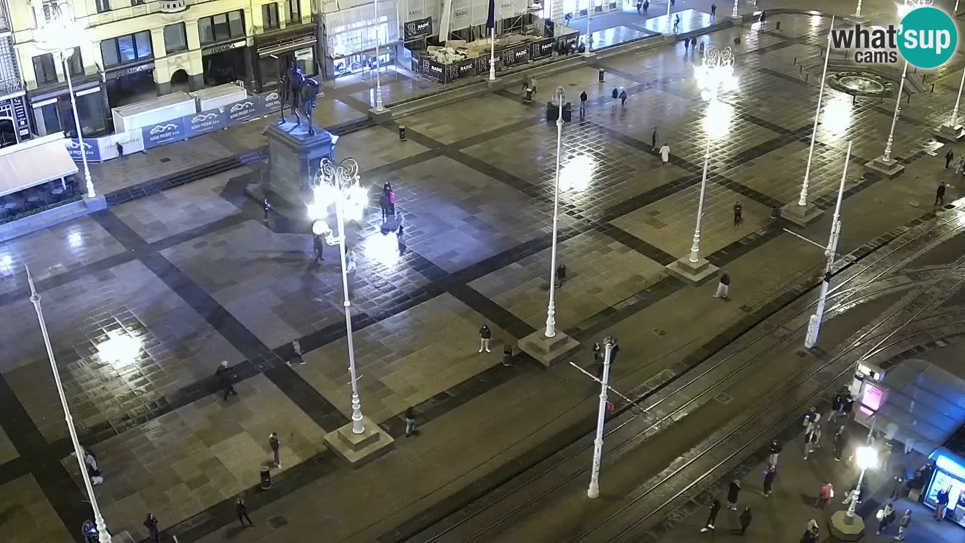 Ban Jelačić Platz Live webcam Zagreb – Hotel Dubrovnik