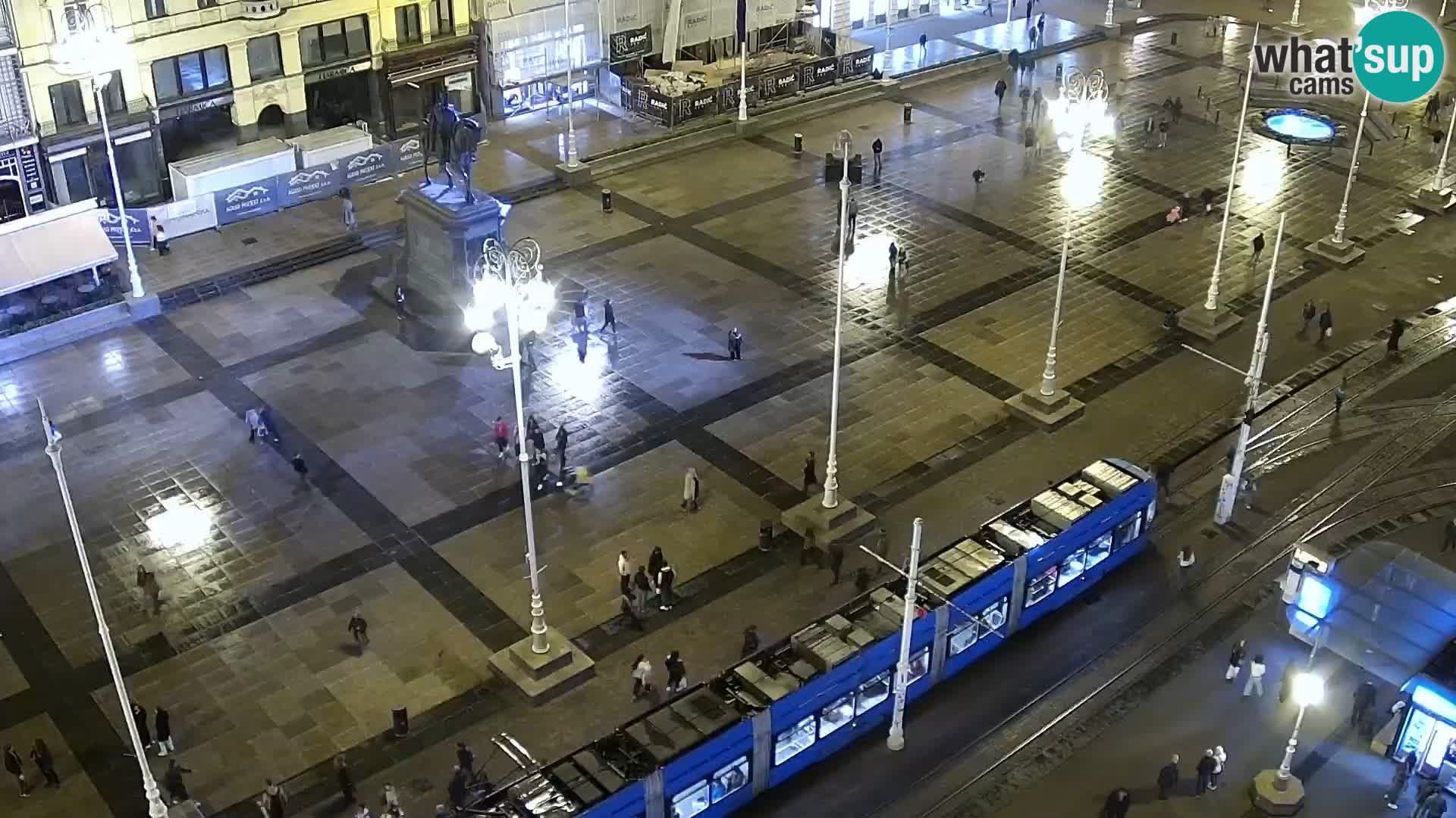 Ban Jelačić Platz  Live webcam Zagreb – Hotel Dubrovnik