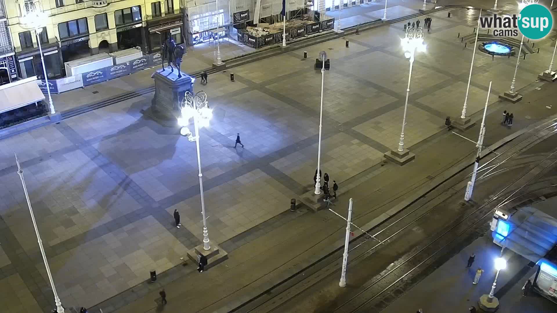 Ban Jelačić Platz  Live webcam Zagreb – Hotel Dubrovnik