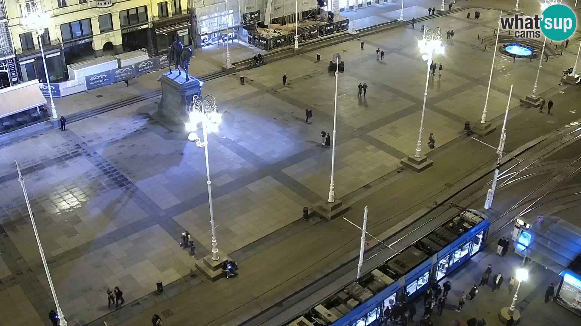 Ban Jelačić Platz  Live webcam Zagreb – Hotel Dubrovnik