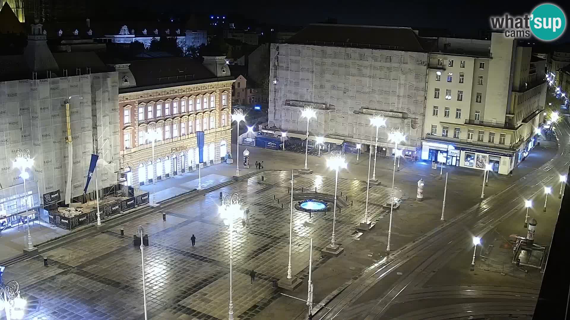 Ban Jelačić Platz Live webcam Zagreb – Hotel Dubrovnik
