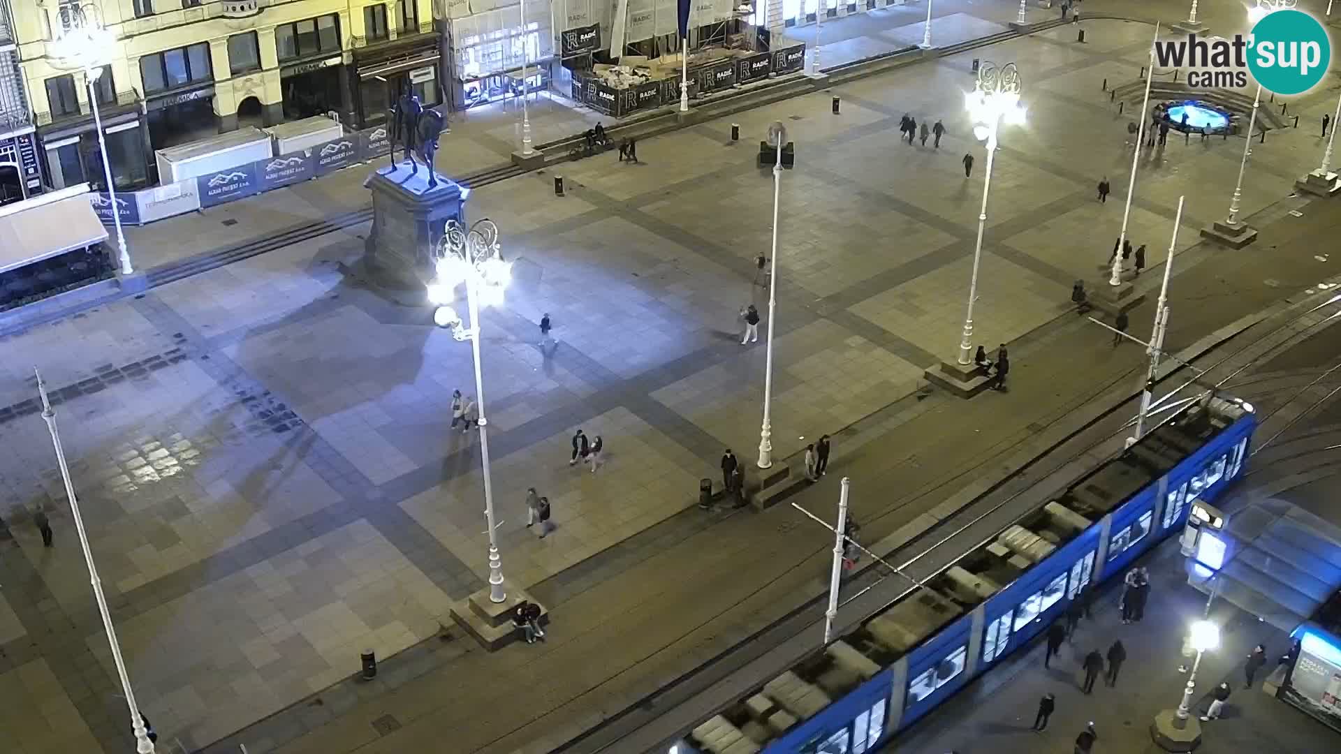 Ban Jelačić Platz  Live webcam Zagreb – Hotel Dubrovnik