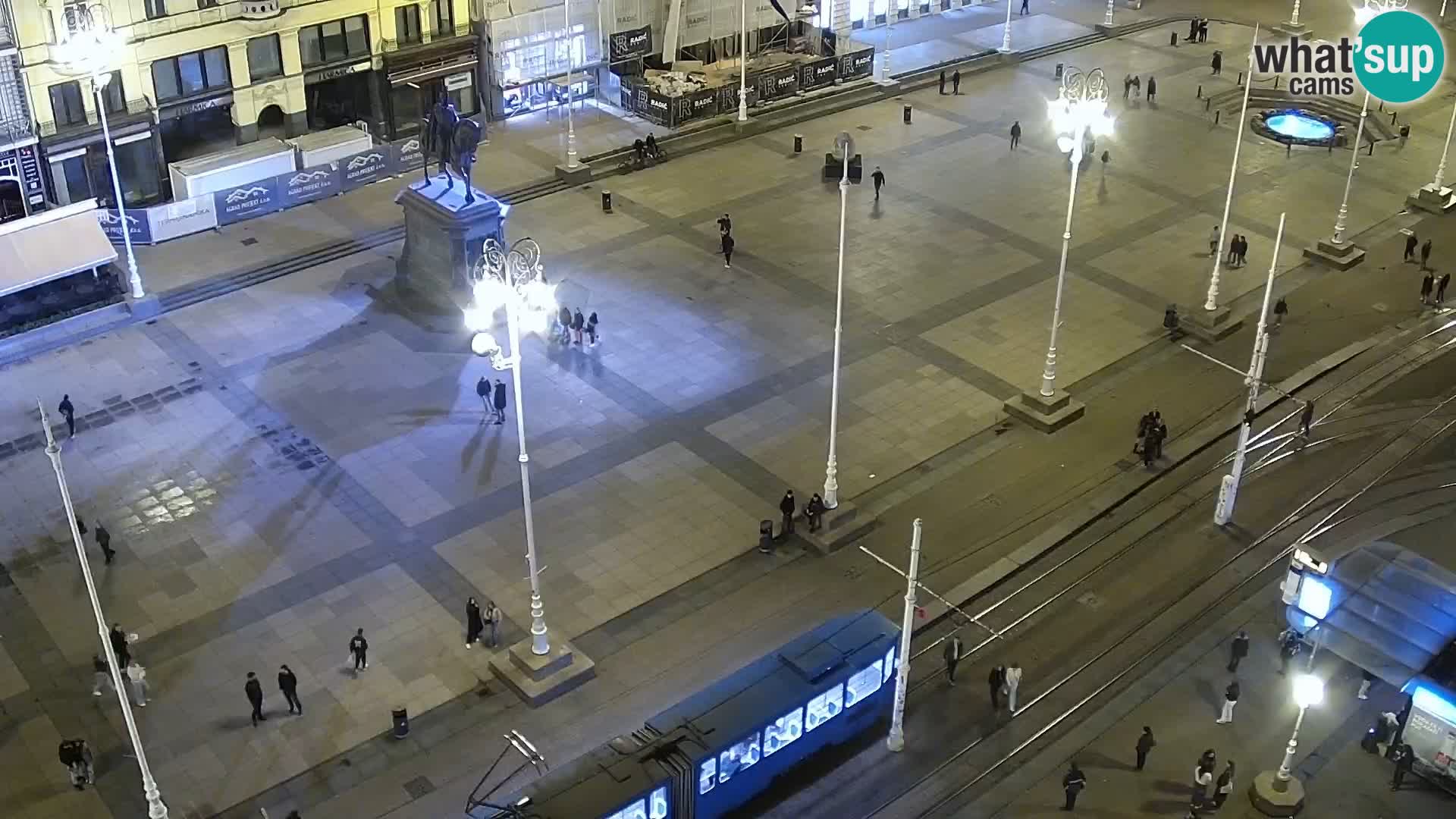 Ban Jelačić Platz  Live webcam Zagreb – Hotel Dubrovnik