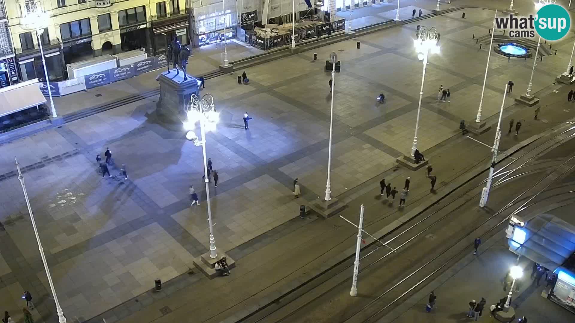 Ban Jelačić live cam Zagreb – Hotel Dubrovnik