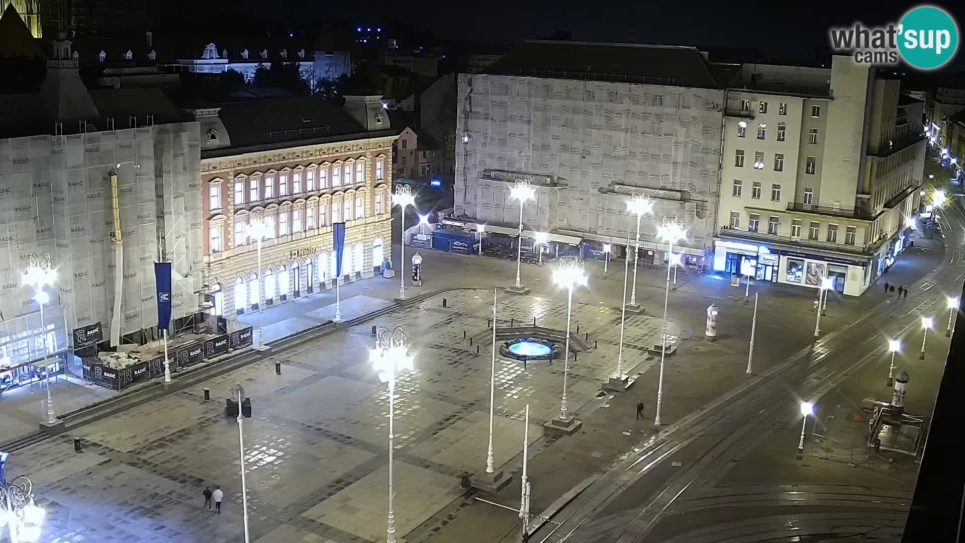 LIVE Webcam Zagreb Hotel Dubrovnik | Ban Jelačić square