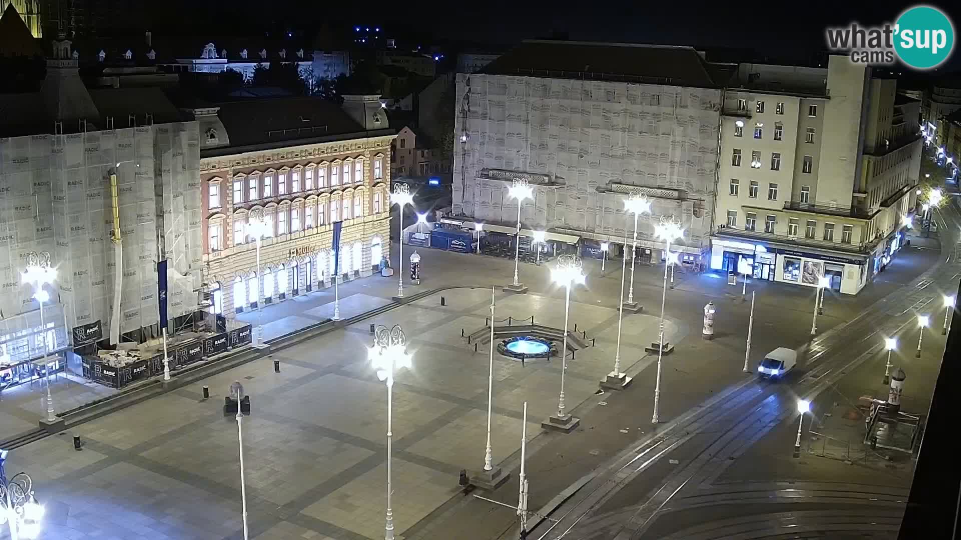 Ban Jelačić live cam Zagreb – Hotel Dubrovnik