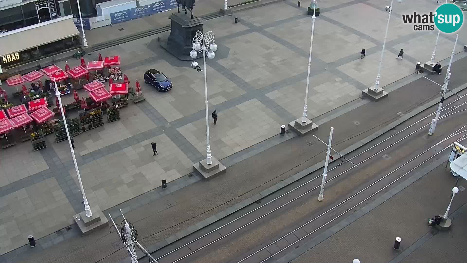 Piazza Ban Jelačić livecam Zagreb – Hotel Dubrovnik