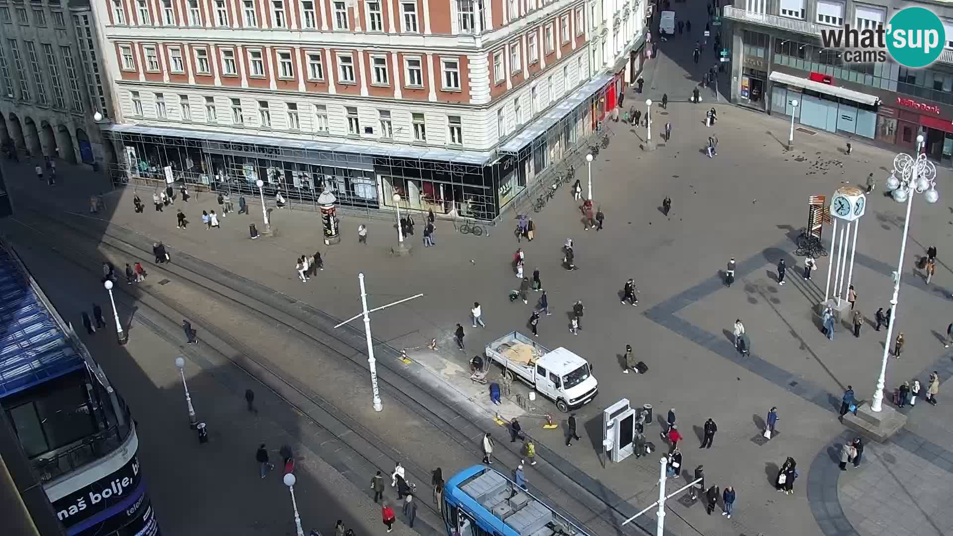 Ban Jelačić live cam Zagreb – Hotel Dubrovnik