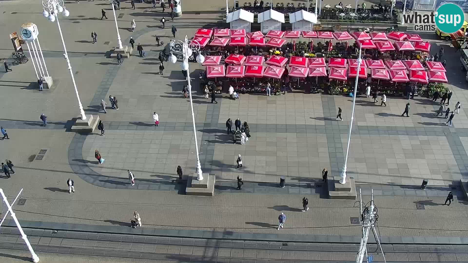 Ban Jelačić live cam Zagreb – Hotel Dubrovnik