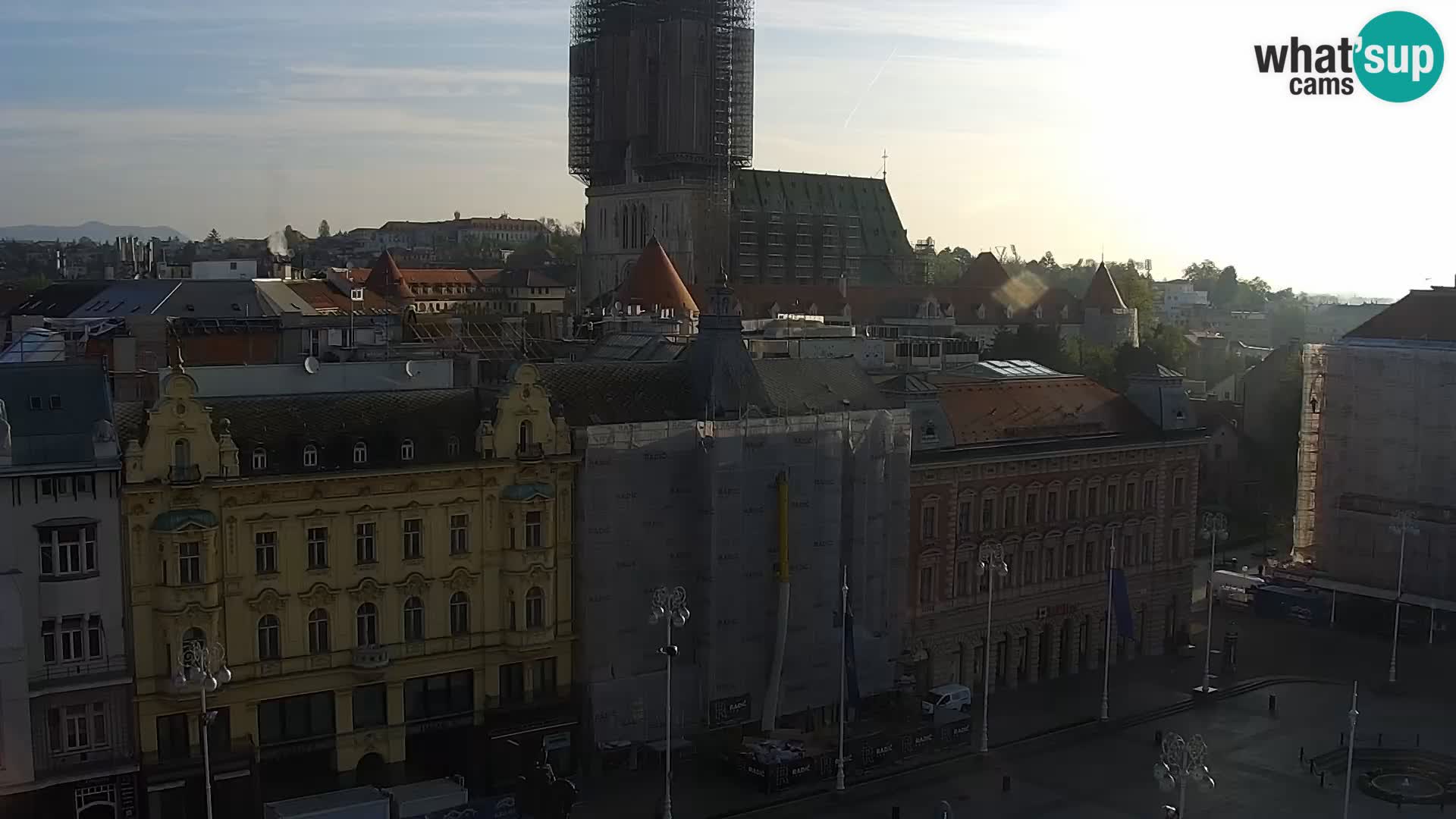 Ban Jelačić live cam Zagreb – Hotel Dubrovnik