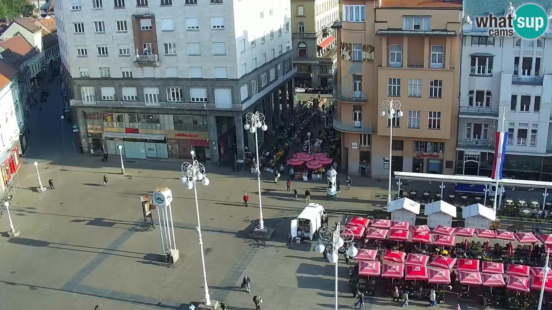 LIVE Webcam Zagreb Hotel Dubrovnik | Ban Jelačić square