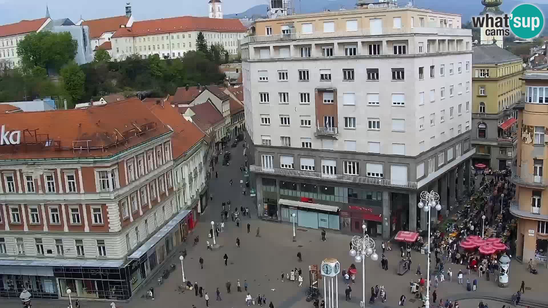 Ban Jelačić live cam Zagreb – Hotel Dubrovnik