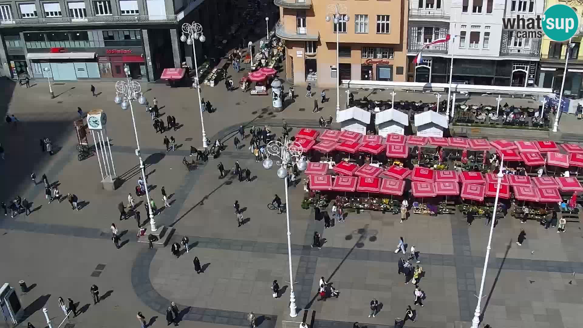 Ban Jelačić live cam Zagreb – Hotel Dubrovnik