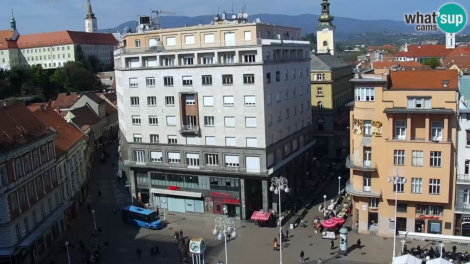 Ban Jelačić Platz Live webcam Zagreb – Hotel Dubrovnik