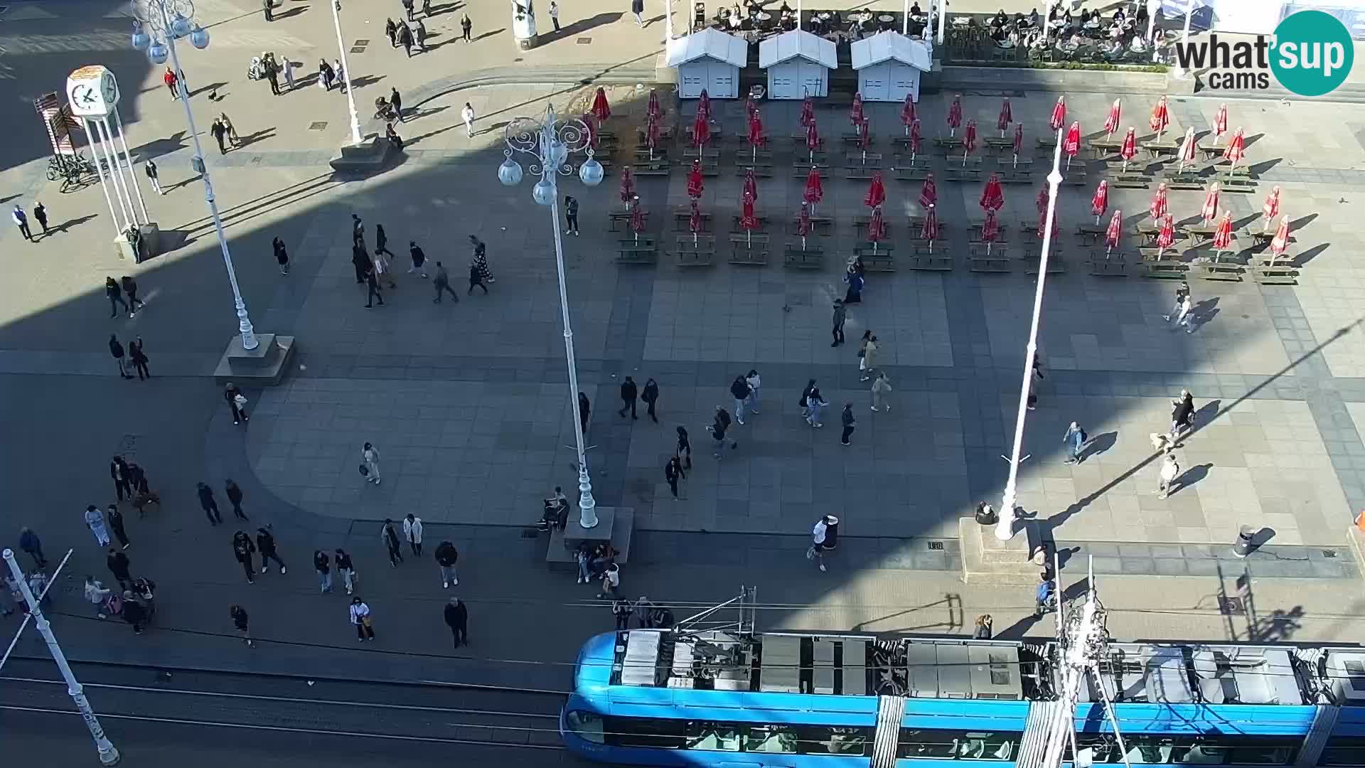 Ban Jelačić live cam Zagreb – Hotel Dubrovnik