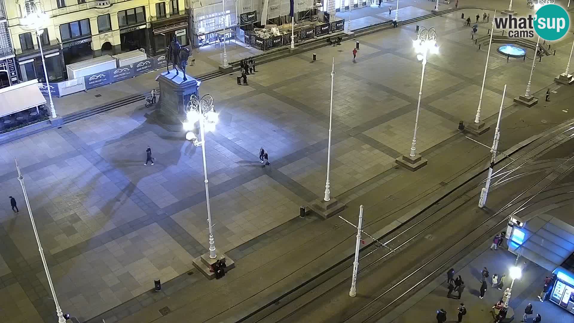 Ban Jelačić Platz  Live webcam Zagreb – Hotel Dubrovnik
