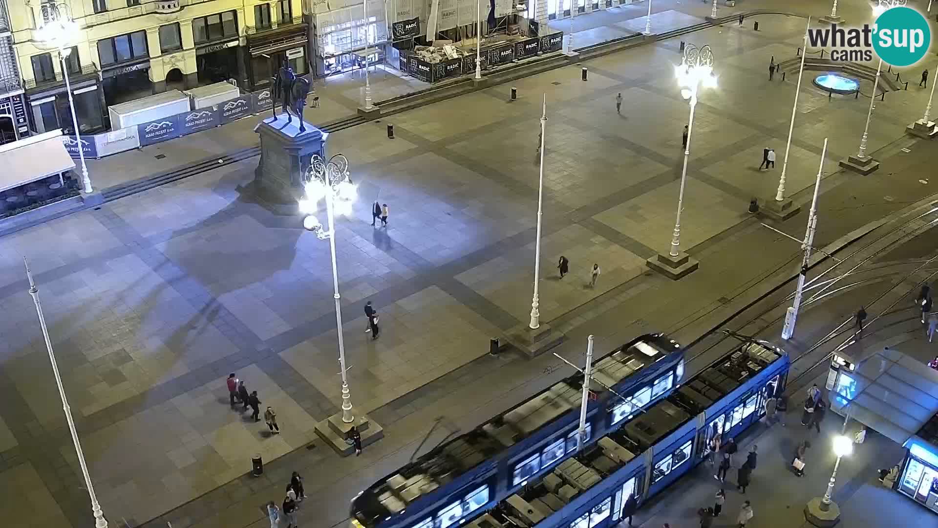 Ban Jelačić Platz  Live webcam Zagreb – Hotel Dubrovnik