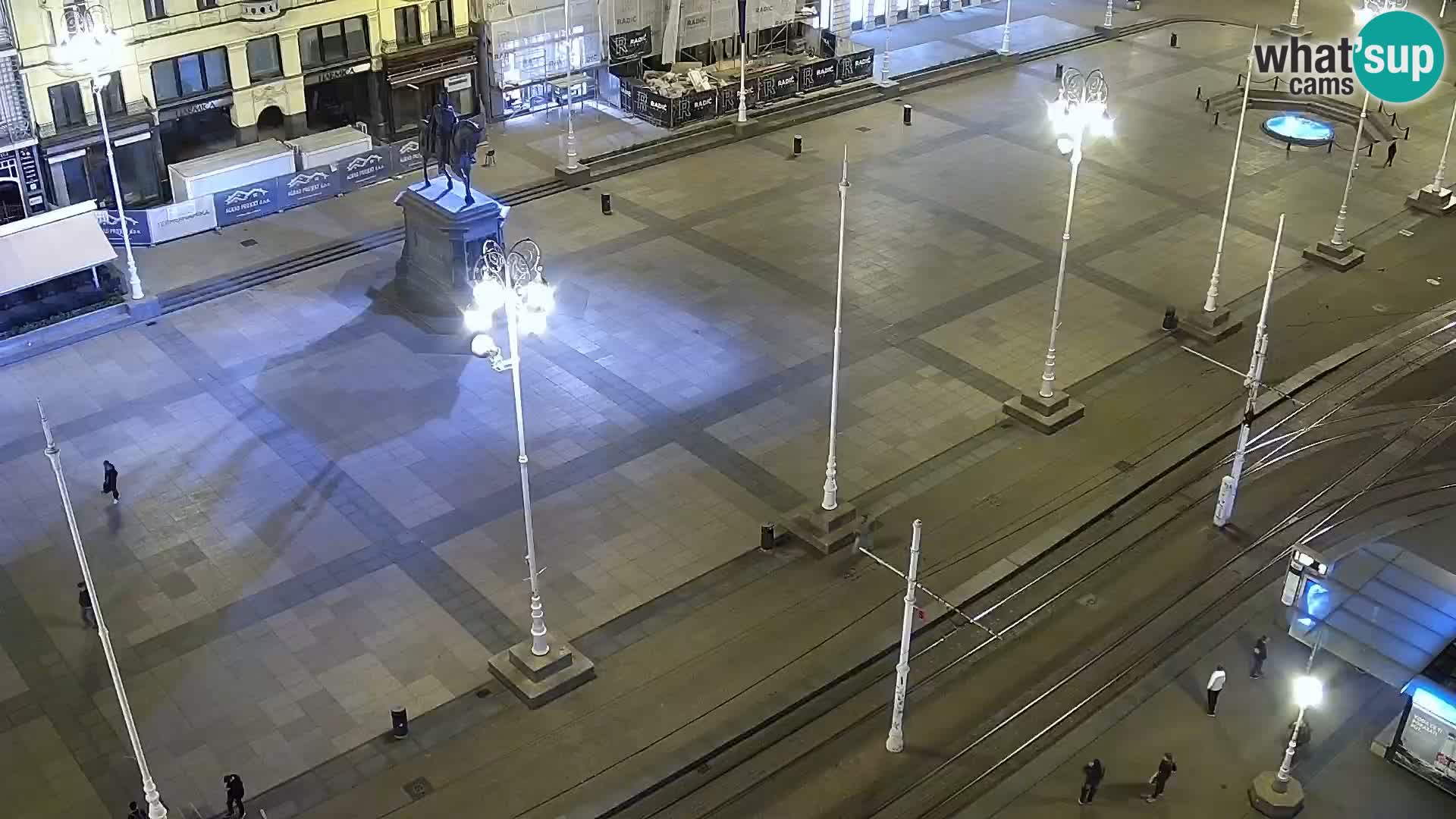 Ban Jelačić Platz  Live webcam Zagreb – Hotel Dubrovnik