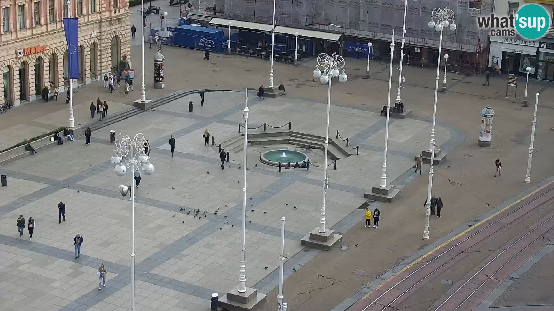 Ban Jelačić live cam Zagreb – Hotel Dubrovnik