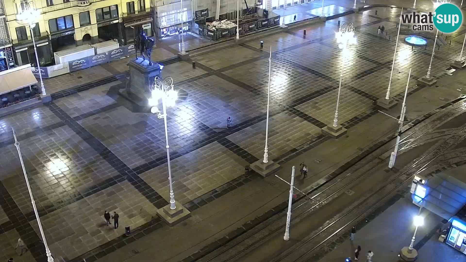 Plaza Ban Jelačić camera en vivo Zagreb – Hotel Dubrovnik