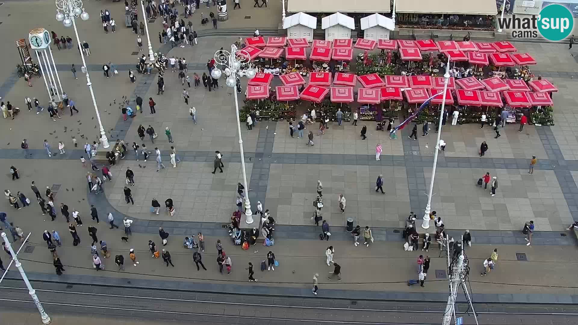 LIVE Webcam Zagreb Hotel Dubrovnik | Ban Jelačić square