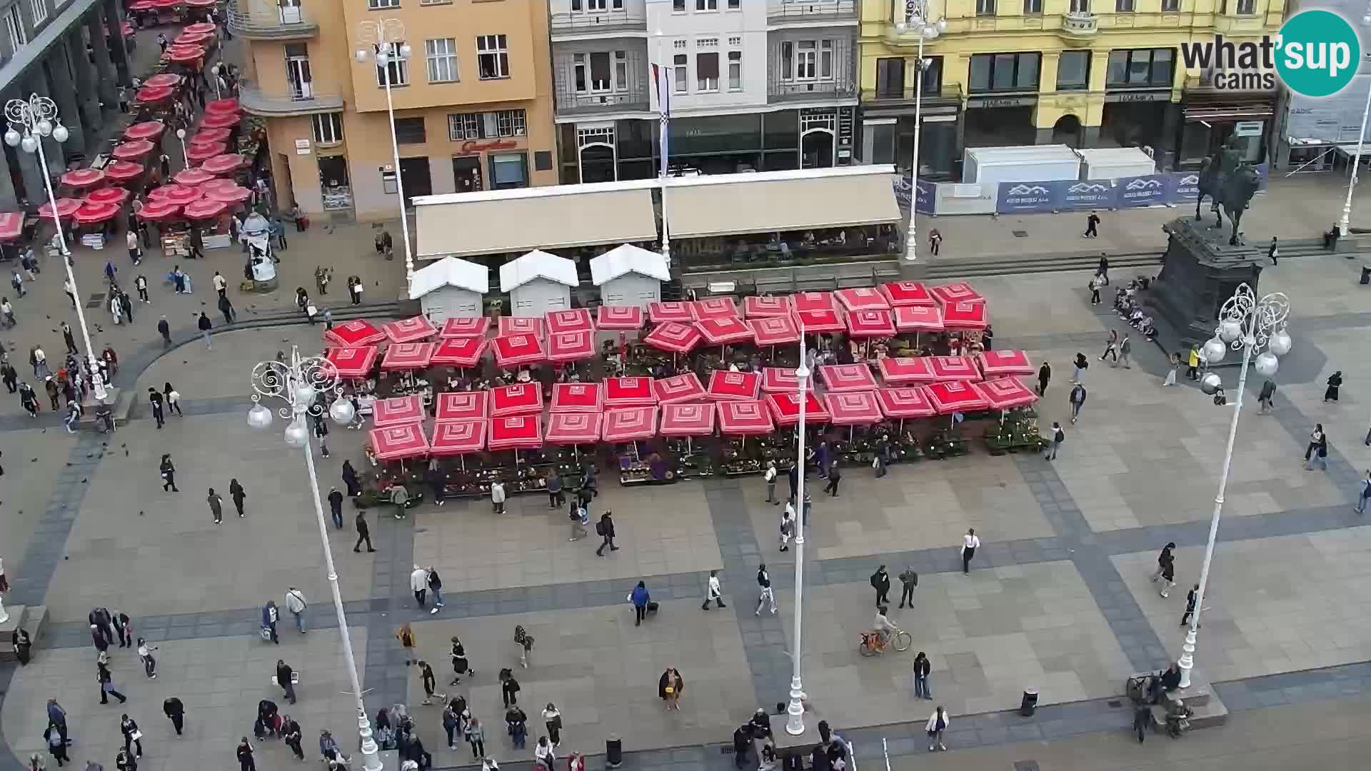 Ban Jelačić live cam Zagreb – Hotel Dubrovnik