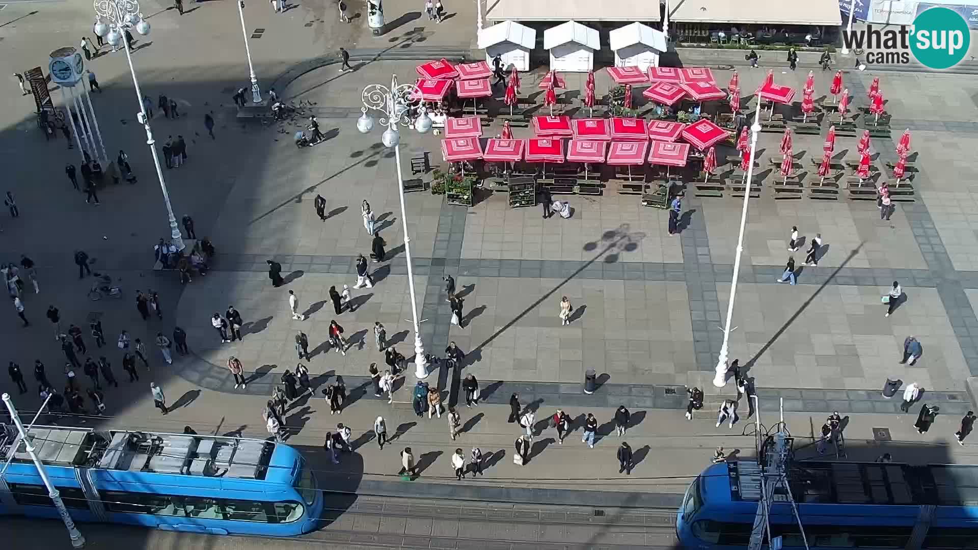 Ban Jelačić Platz  Live webcam Zagreb – Hotel Dubrovnik