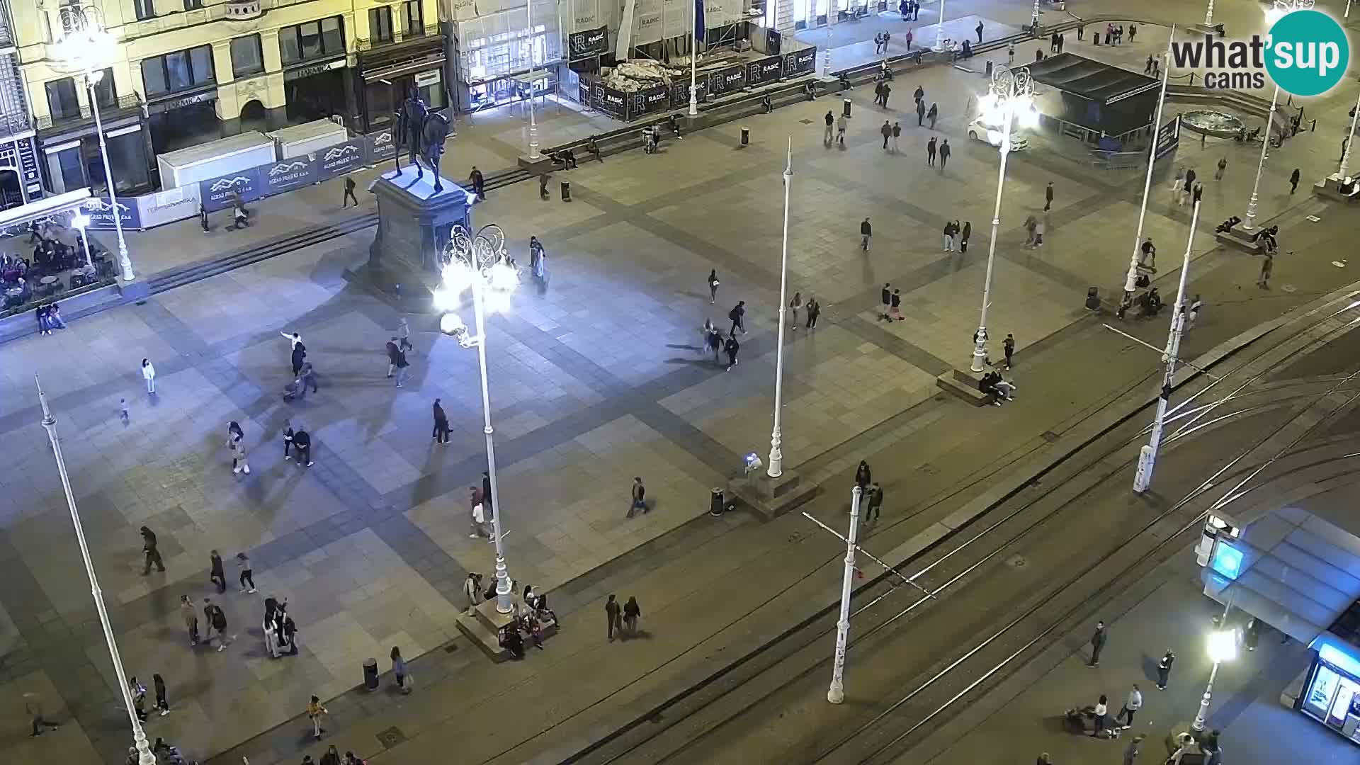 Ban Jelačić Platz  Live webcam Zagreb – Hotel Dubrovnik