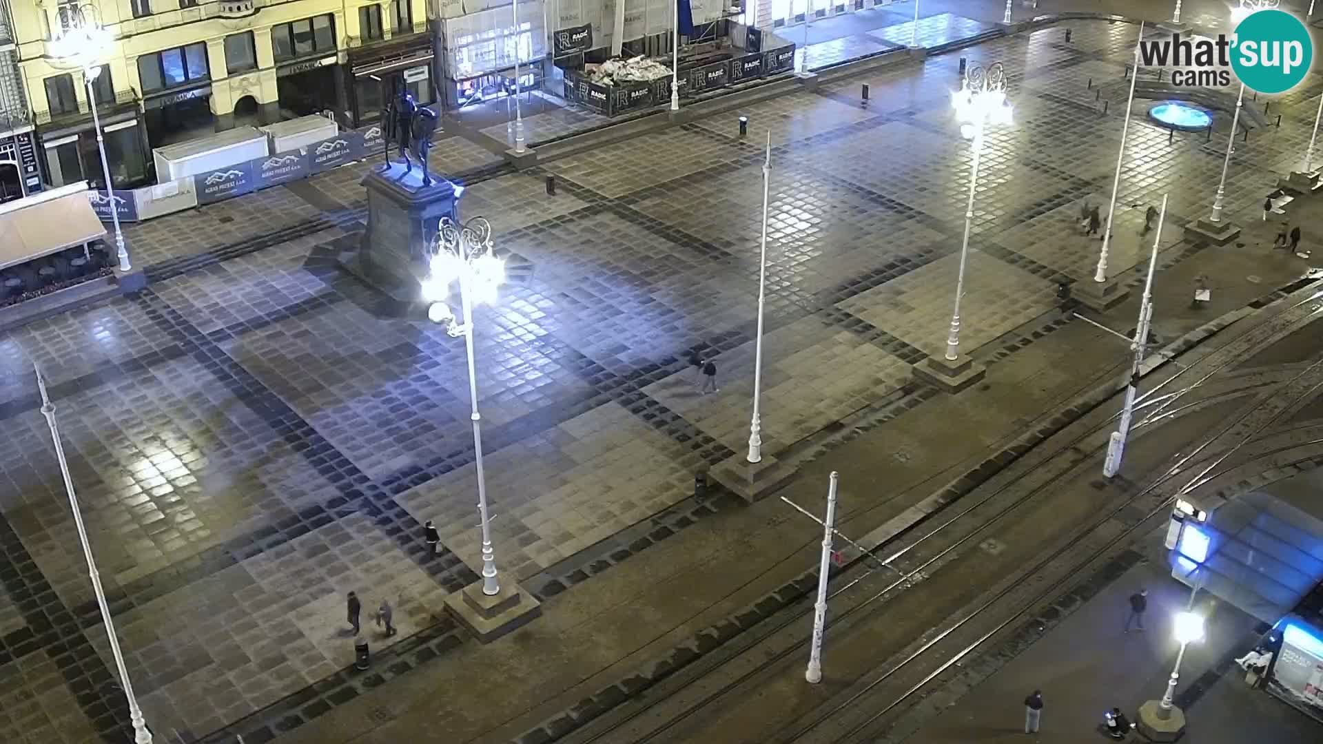Ban Jelačić Platz  Live webcam Zagreb – Hotel Dubrovnik