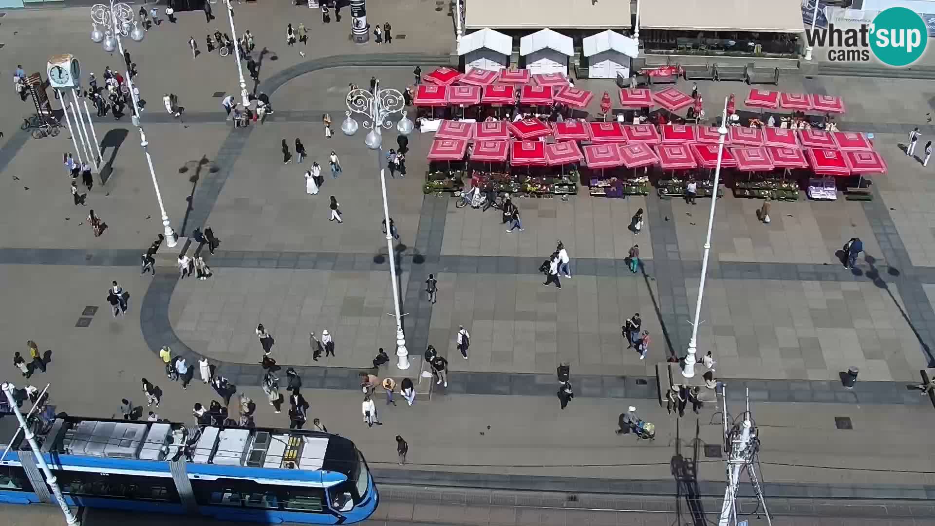 Ban Jelačić Platz  Live webcam Zagreb – Hotel Dubrovnik