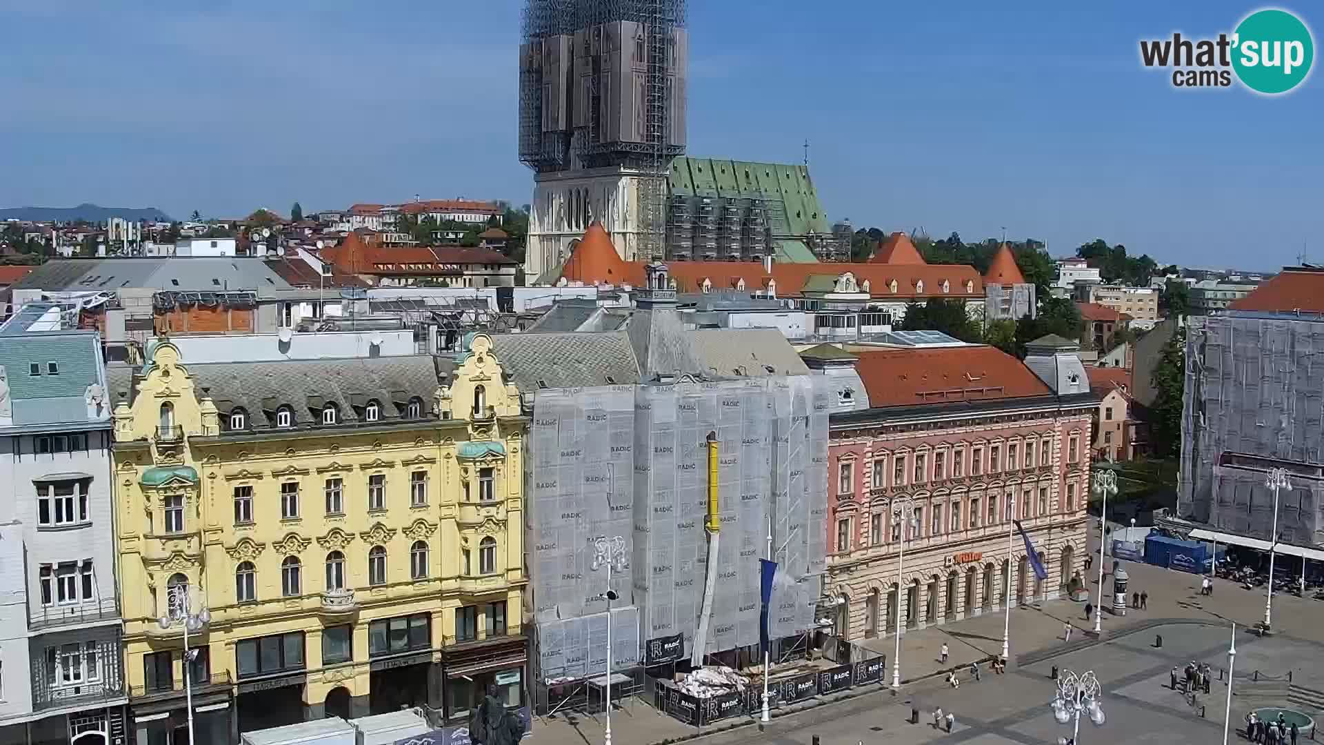 Ban Jelačić live cam Zagreb – Hotel Dubrovnik