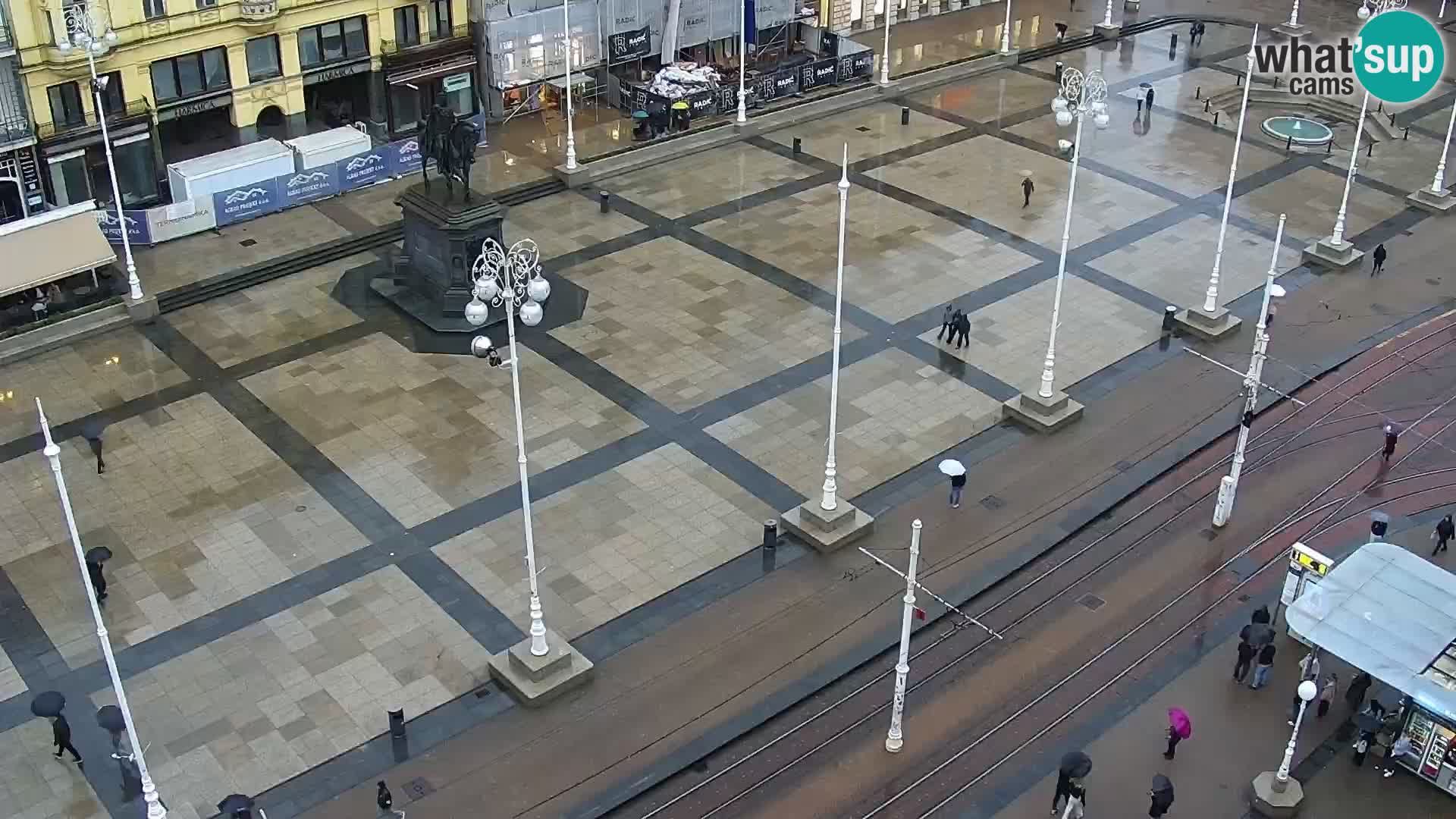 Ban Jelačić live cam Zagreb – Hotel Dubrovnik