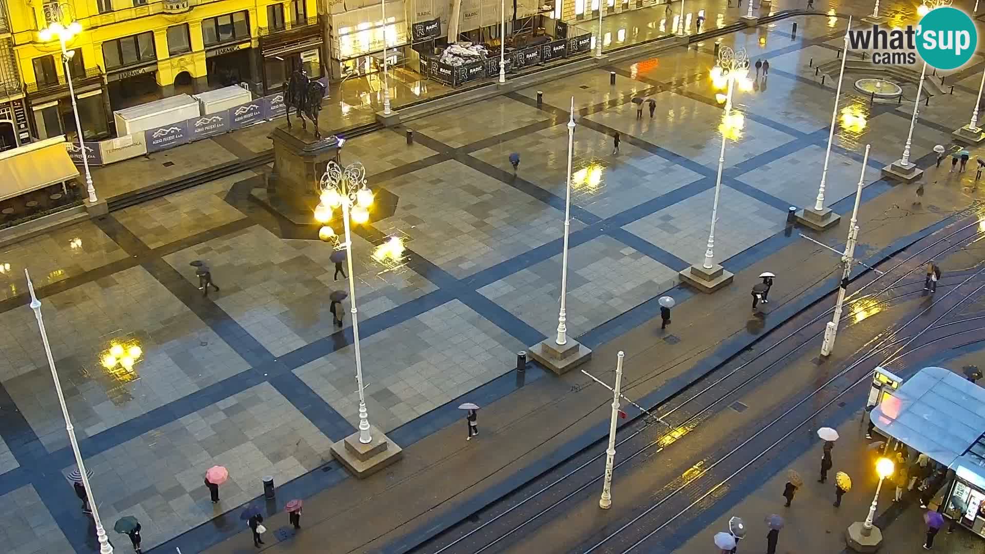 LIVE Webcam Zagreb Hotel Dubrovnik | Ban Jelačić square