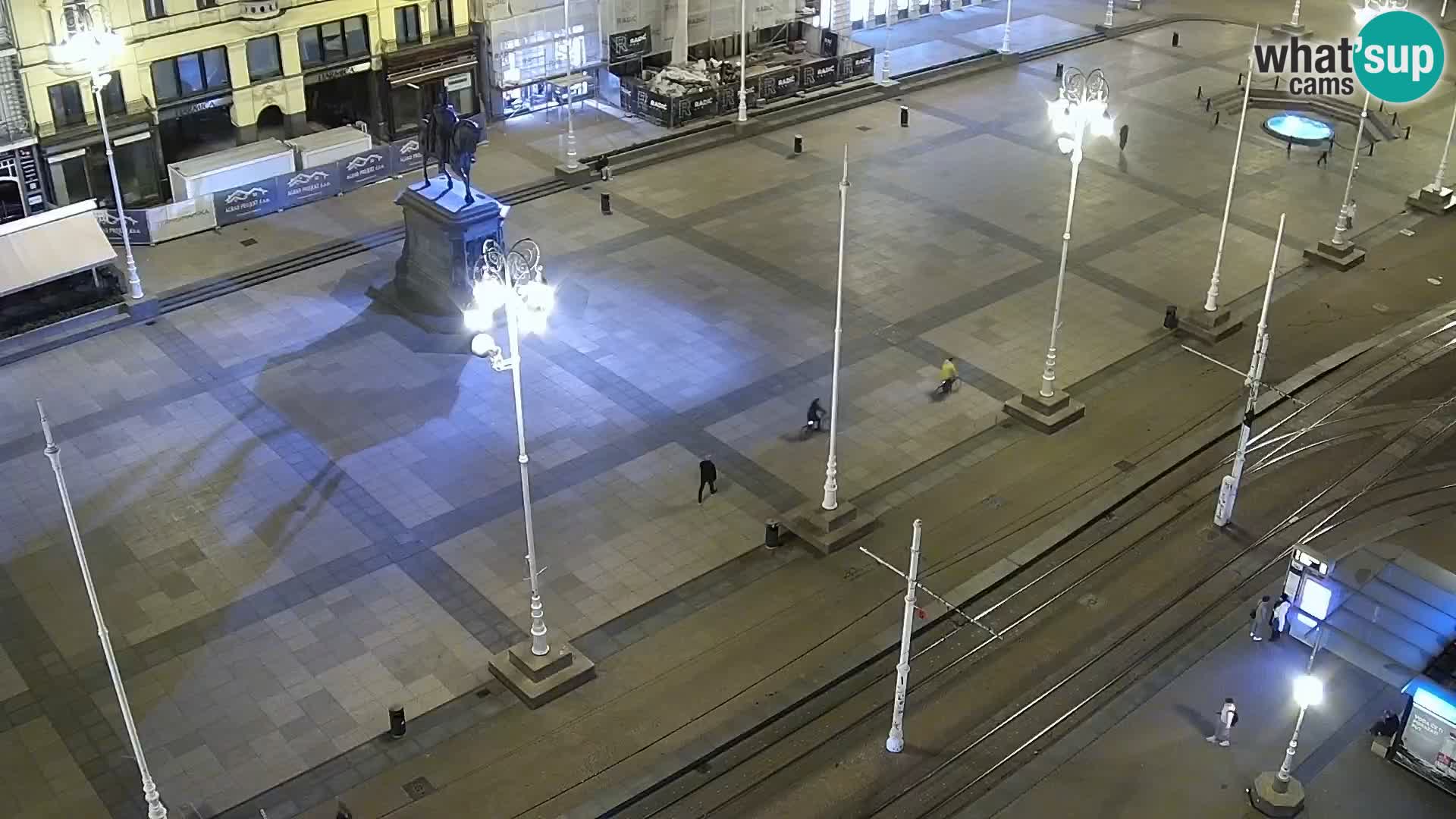 Trg Bana Jelačića web kamera Zagreb – Hotel Dubrovnik