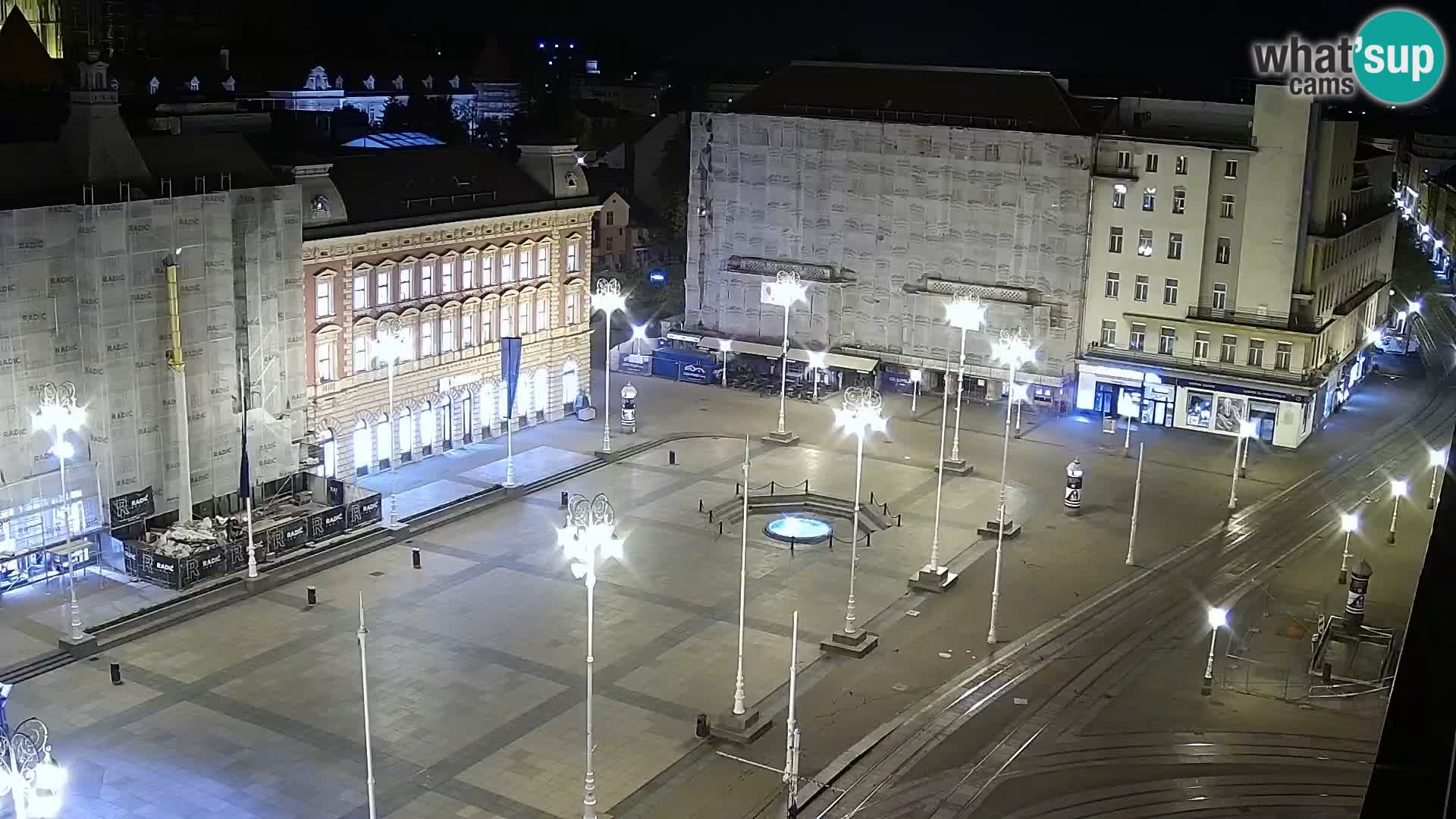Ban Jelačić live cam Zagreb – Hotel Dubrovnik
