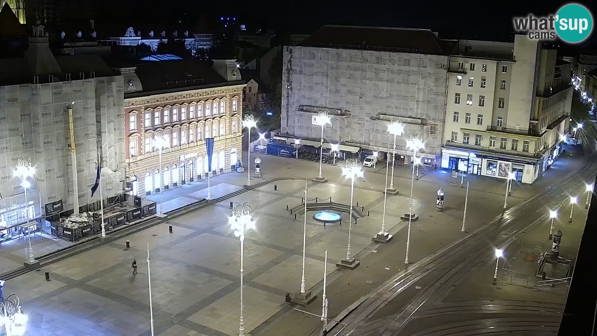 LIVE Webcam Zagreb Hotel Dubrovnik | Ban Jelačić square