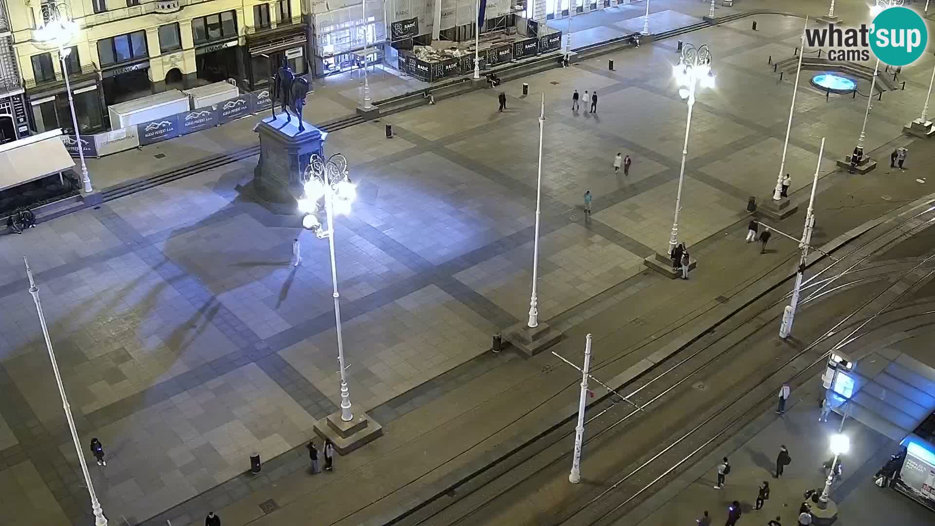 LIVE Webcam Zagreb Hotel Dubrovnik | Ban Jelačić square
