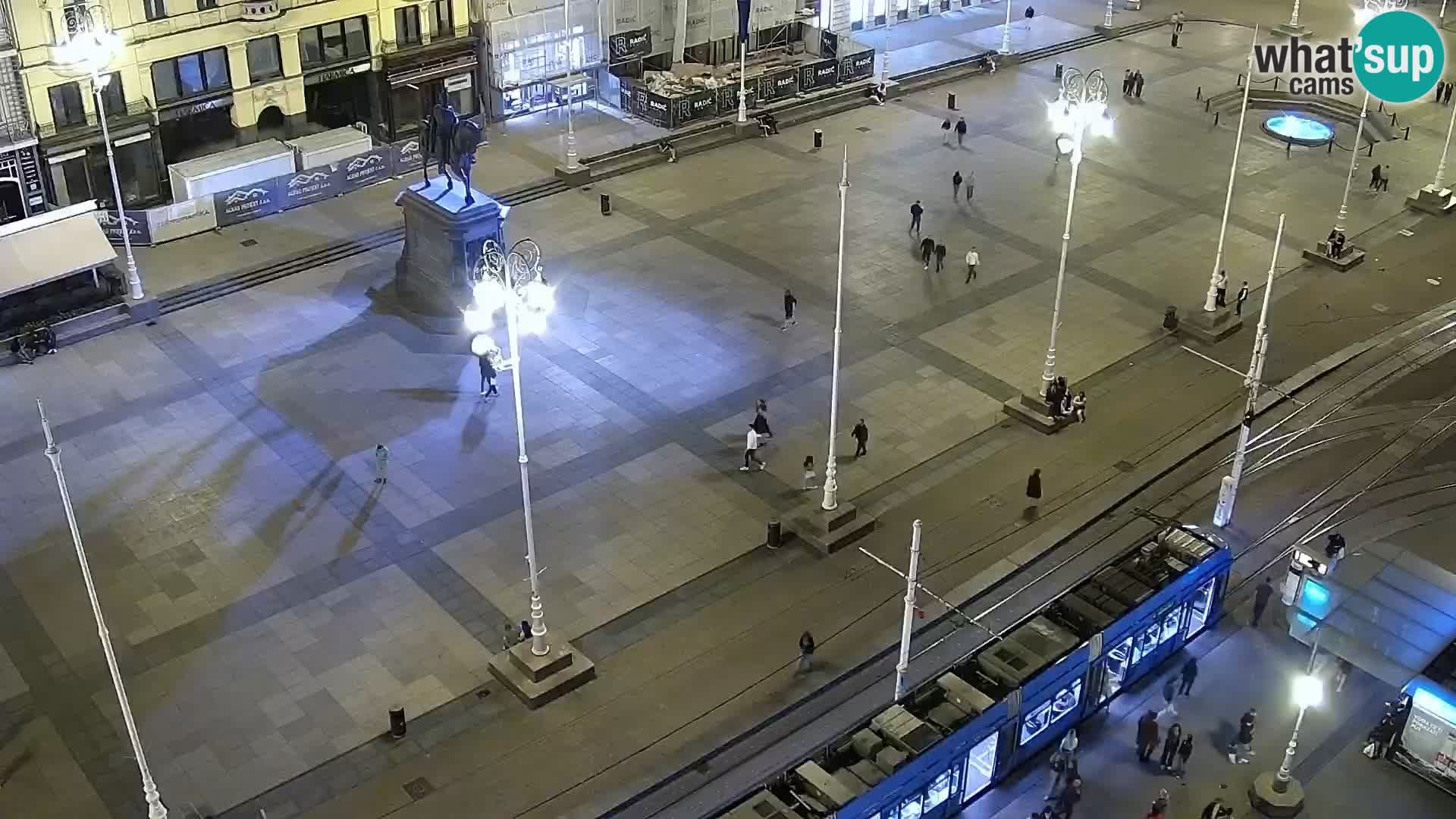 LIVE Webcam Zagreb Hotel Dubrovnik | Ban Jelačić square