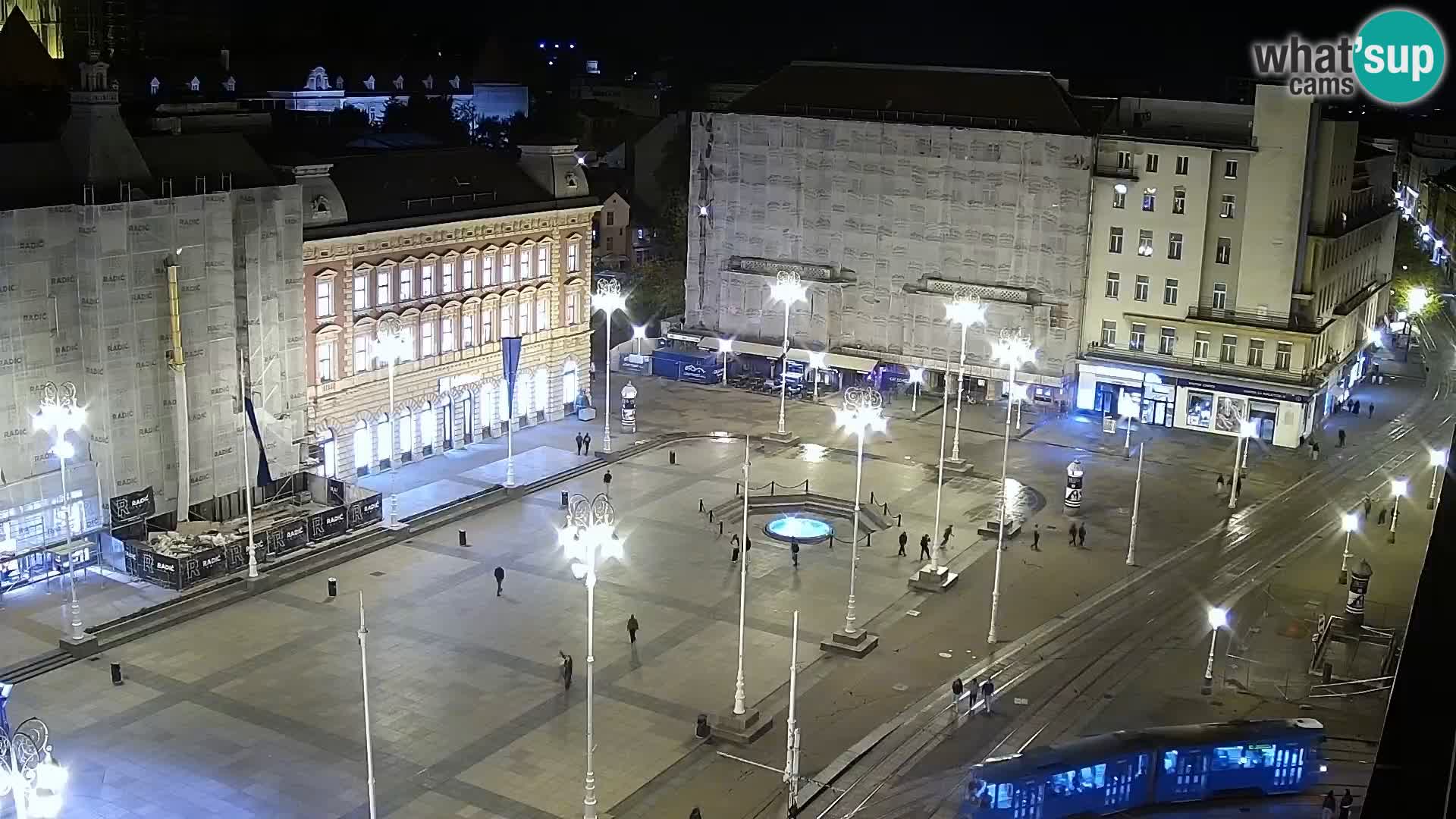 Plaza Ban Jelačić camera en vivo Zagreb – Hotel Dubrovnik