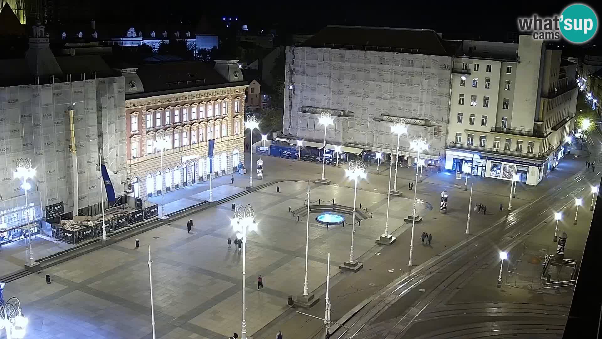 LIVE Webcam Zagreb Hotel Dubrovnik | Ban Jelačić square