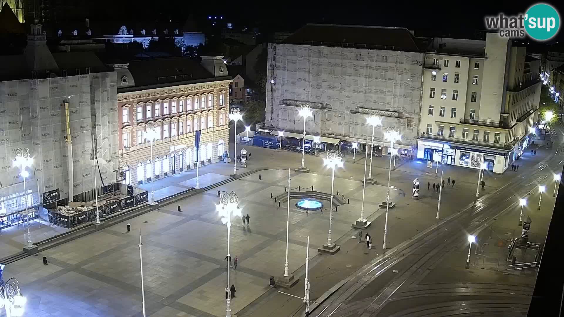 Ban Jelačić live cam Zagreb – Hotel Dubrovnik